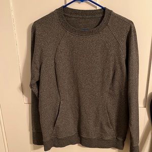 Sz 10 heathered grey scuba crew